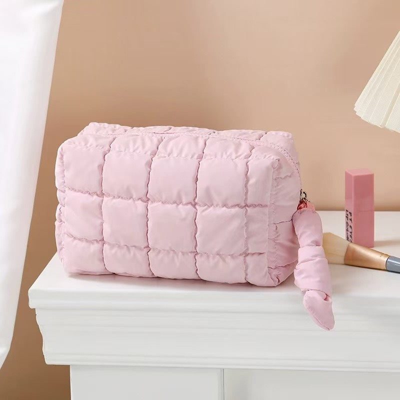 Trousse beauté rose