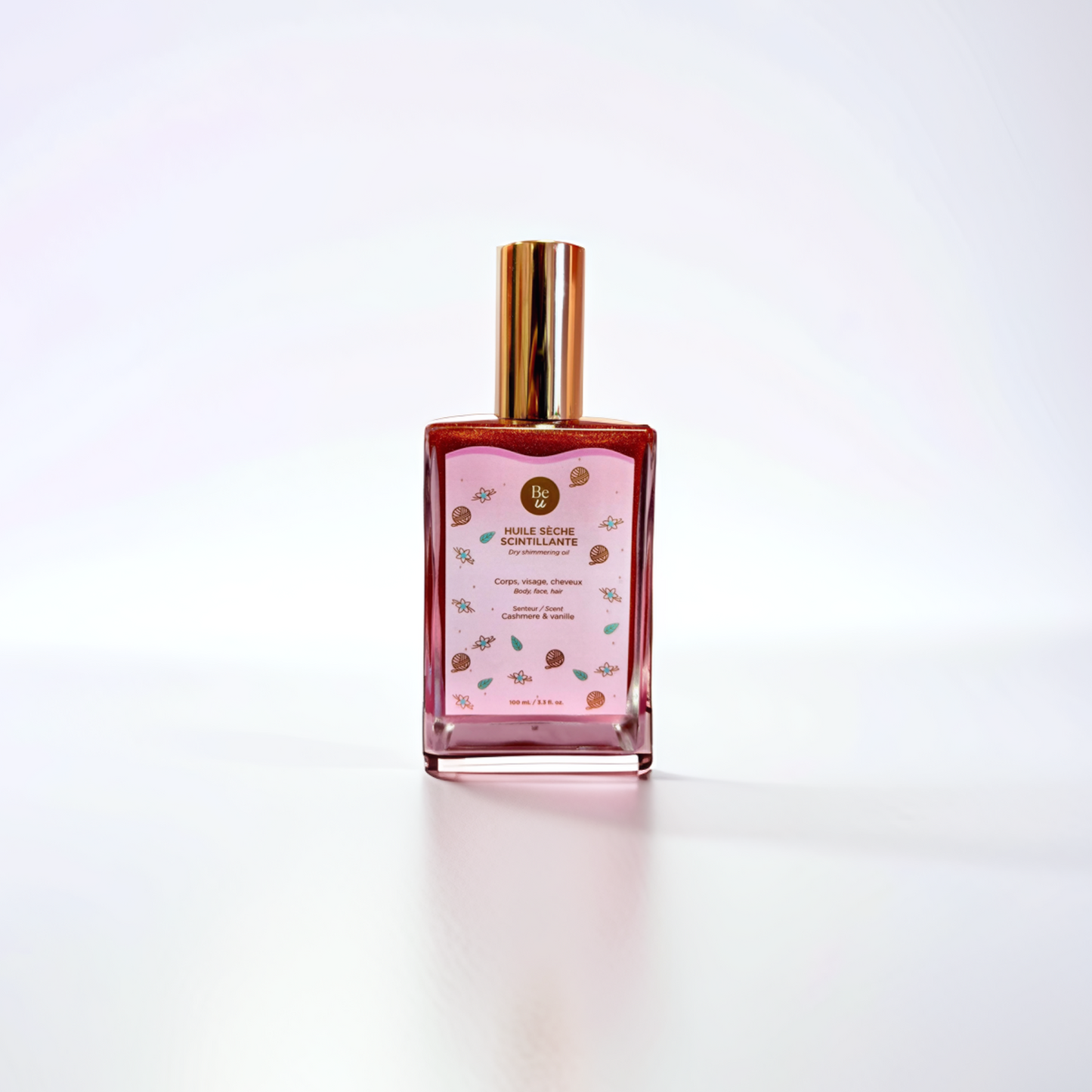 Huile sèche scintillante - Cashmere & vanille