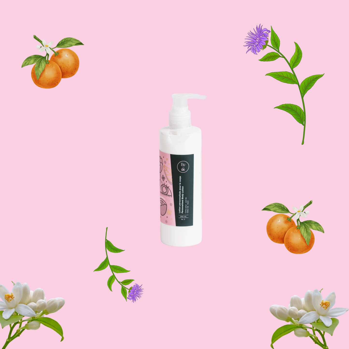Lotion corporelle 250mL - Senteurs printemps/été