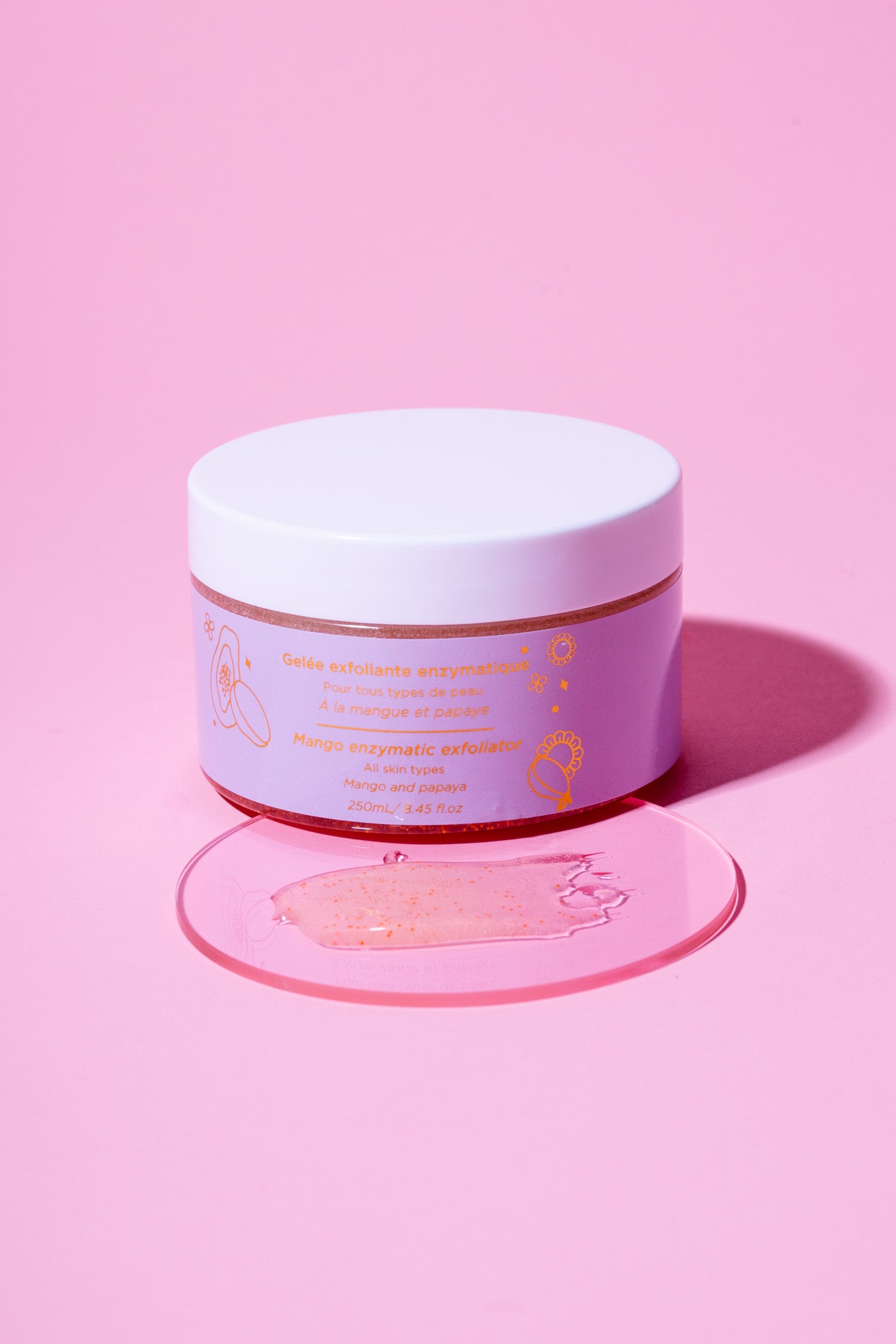 Gelée exfoliante enzymatique à la Mangue & Papaye - Cabine