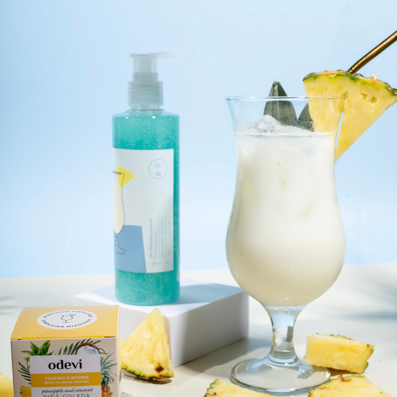 Gel nettoyant corporel-Pina Colada