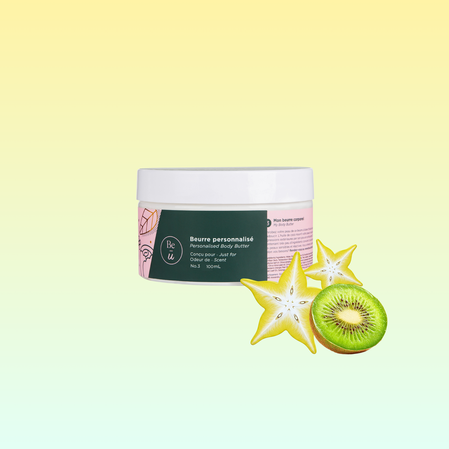 Beurre corporel 250mL - Senteurs printemps/été