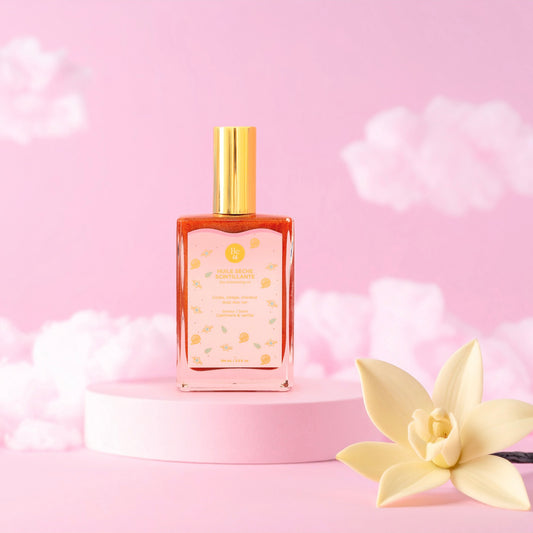 Huile sèche scintillante - Cashmere & vanille
